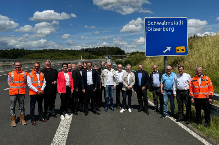 Die Mitglieder des Arbeitskreistreffens trafen sich am 8. Juli 2024 in der Autobahnmeisterei Stadtallendorf