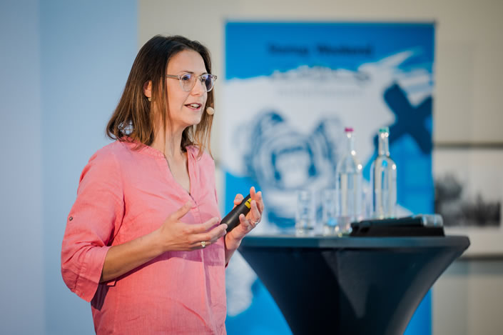 Keynote-Speaker Eirini Rapti am Freitag (Foto: Tilman Lochmüller / Regionalmanagement Mittelhessen)