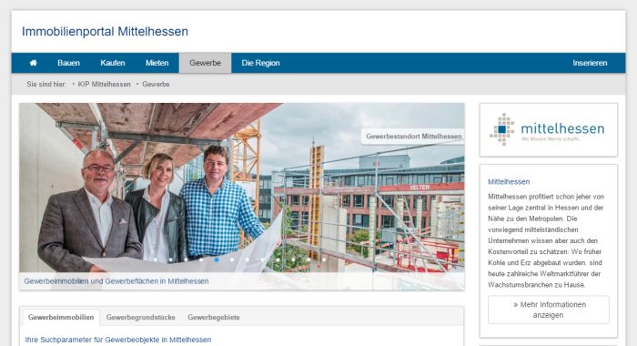 KIP Kommunales Immobilienportal Mittelhessen